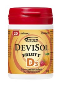 DEVISOL FRUITY 20 MIKROG 100 kpl
