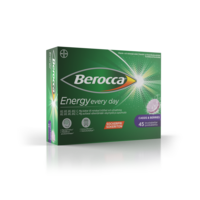 BEROCCA ENERGY CASSIS&BERRIES 45 kpl